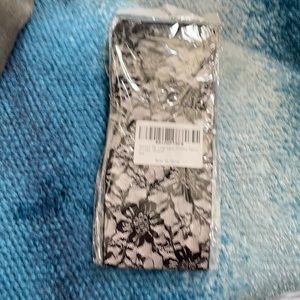 Brand new long black lace party gloves